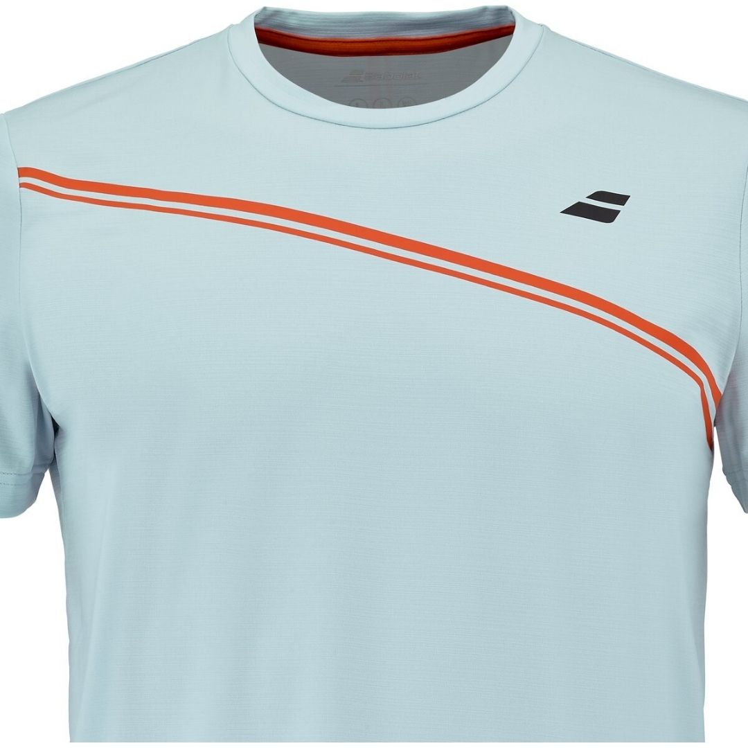 Babolat Play Crew Neck Tee (Illusion Blue)