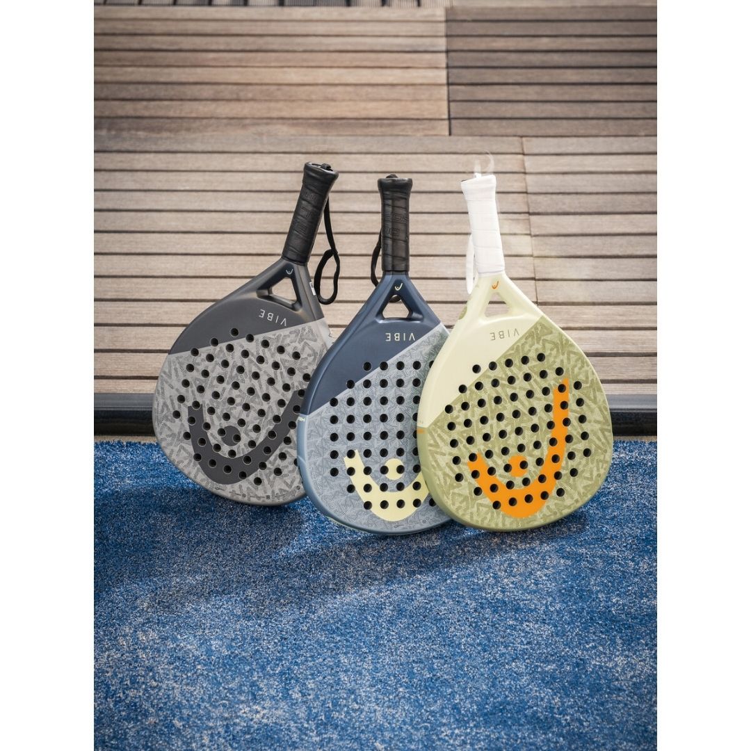 Head Vibe 2026 Padelbat (Blue/Yellow)