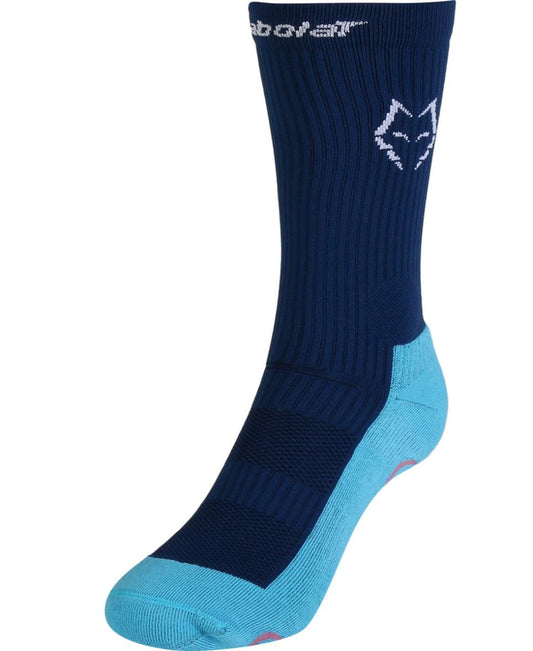 Babolat Mid-Calf Socks Juan Lebron (Estate Blue/Cyan Blue)