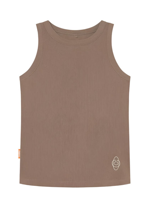 Cuera Active Rib Tank Top (Walnut)