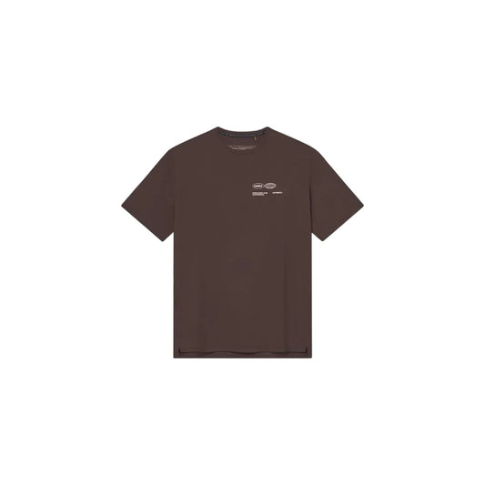 Cuera Oncourt Airy Logo T-shirt (Dark Brown)