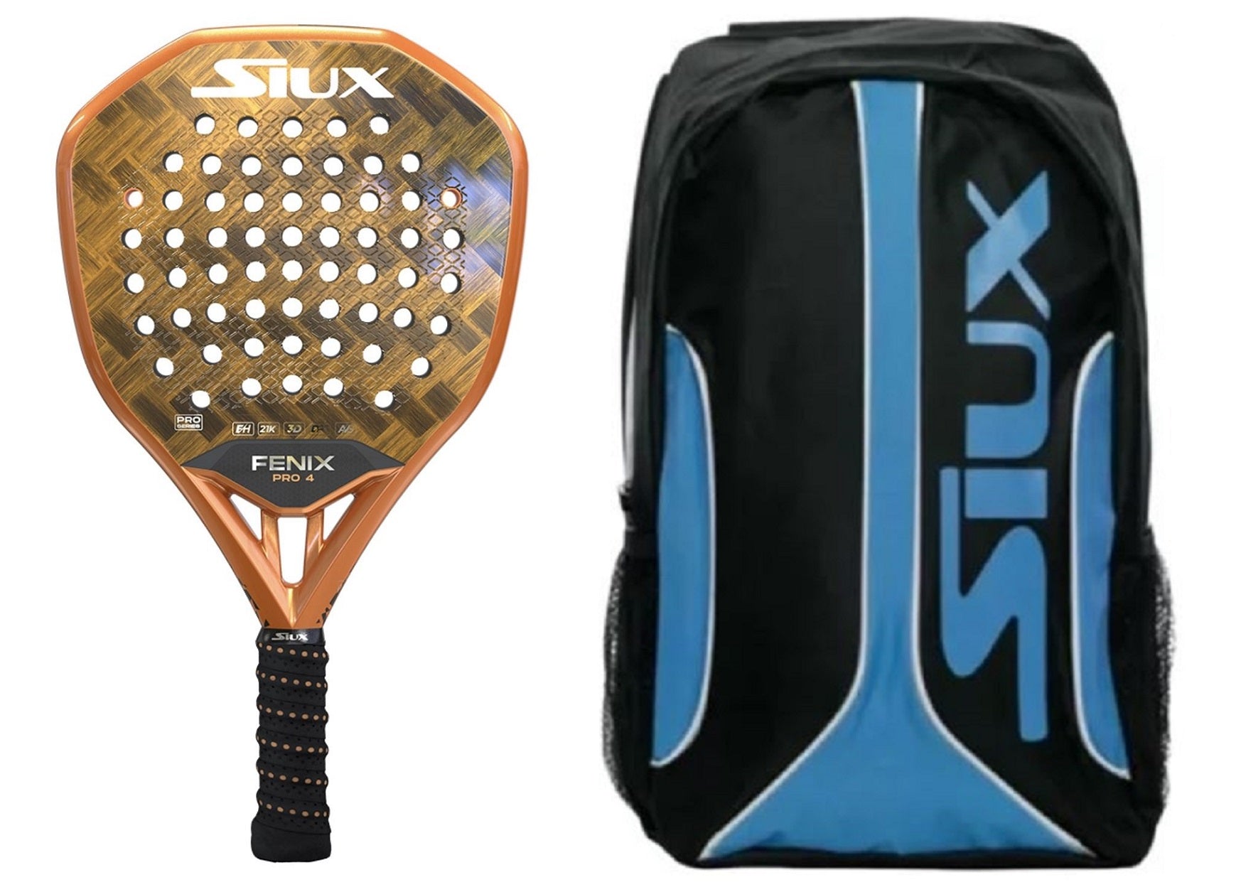 Siux Fenix Pro Black Padel Racket 2026