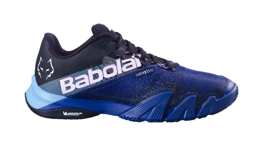 Babolat Jet Premura 2 Juan Lebron Padel Shoes (Black/Mazarine Blue