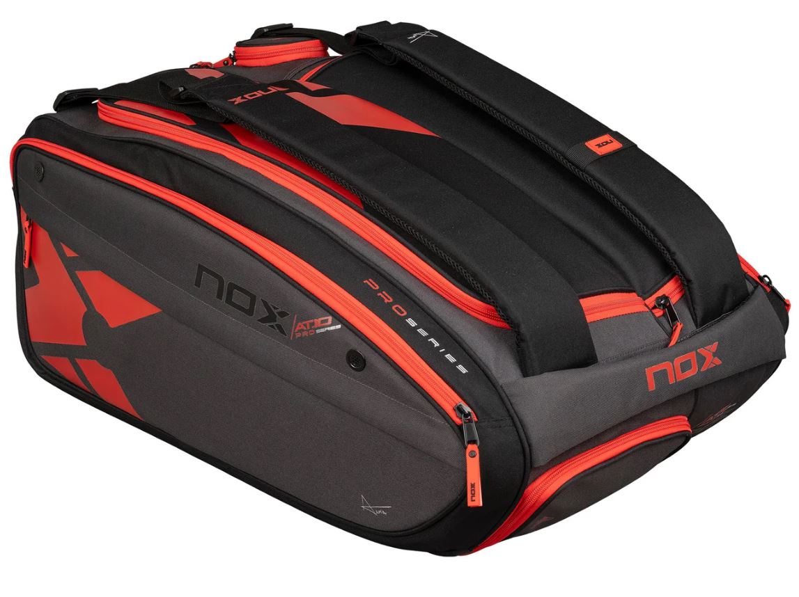 Nox AT10 XXL Padel Bag (Black/Red) – Mypadellife.com