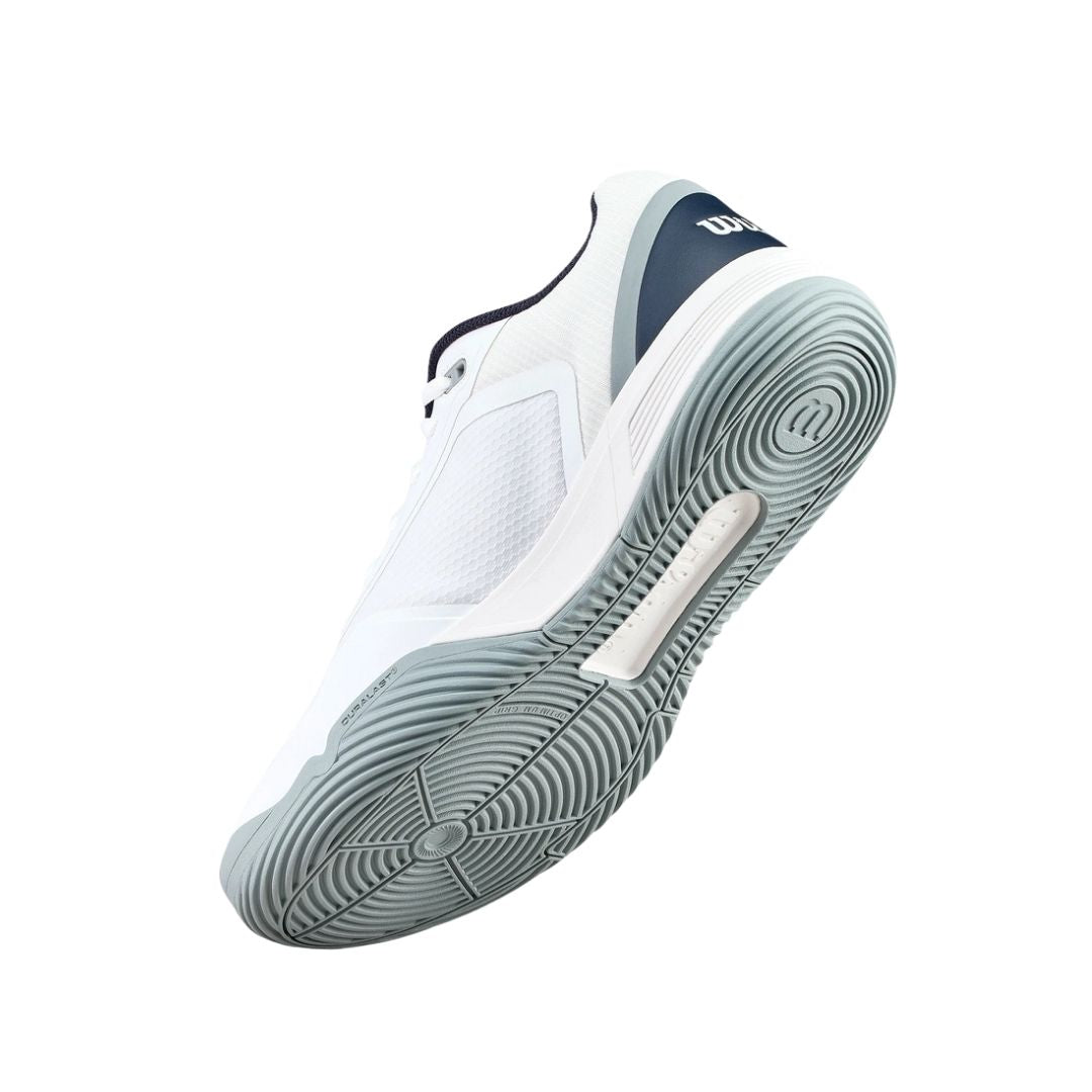 Wilson Courtglide Men Padel Shoes (White/Navy Blazer/Quarry)