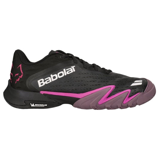 Babolat Premura 3 Men Juan Lebron Padel Shoes (Black/Plum)