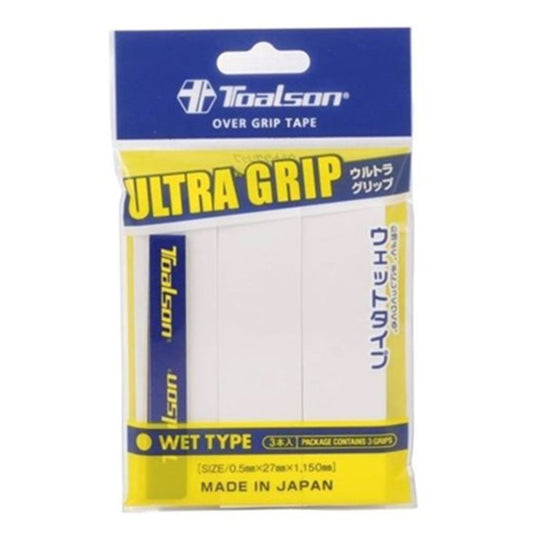 Toalson Ultra Grip 3-pack (White) padellife