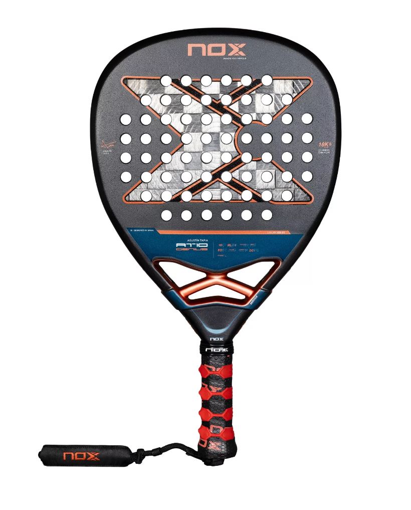 Nox AT10 Genius Attack 18K Alum 2025 Padel Racket – Mypadellife.com