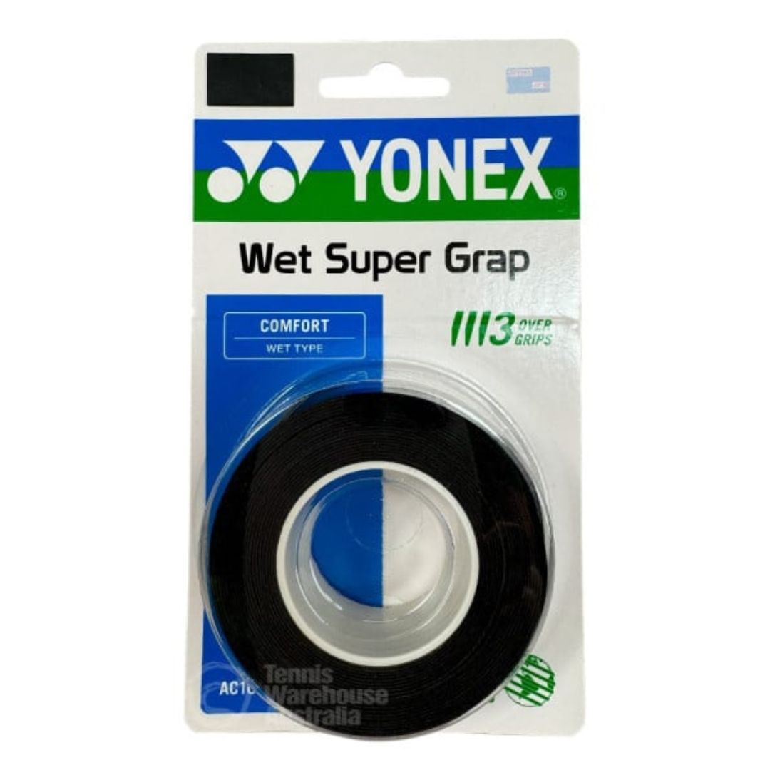 Yonex Super Grap 4-pak (Black) padellife