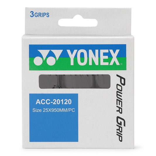 Yonex Power Grip (3-pack, Black)