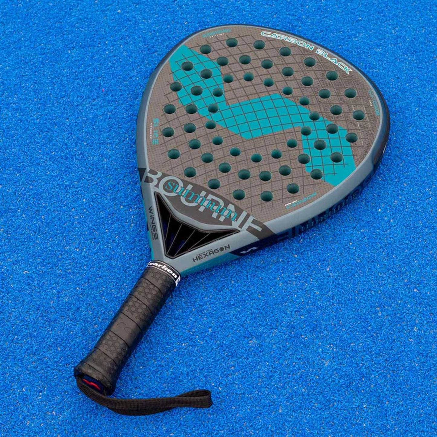 Varlion Bourne Summum Carbon Black Padel Racket