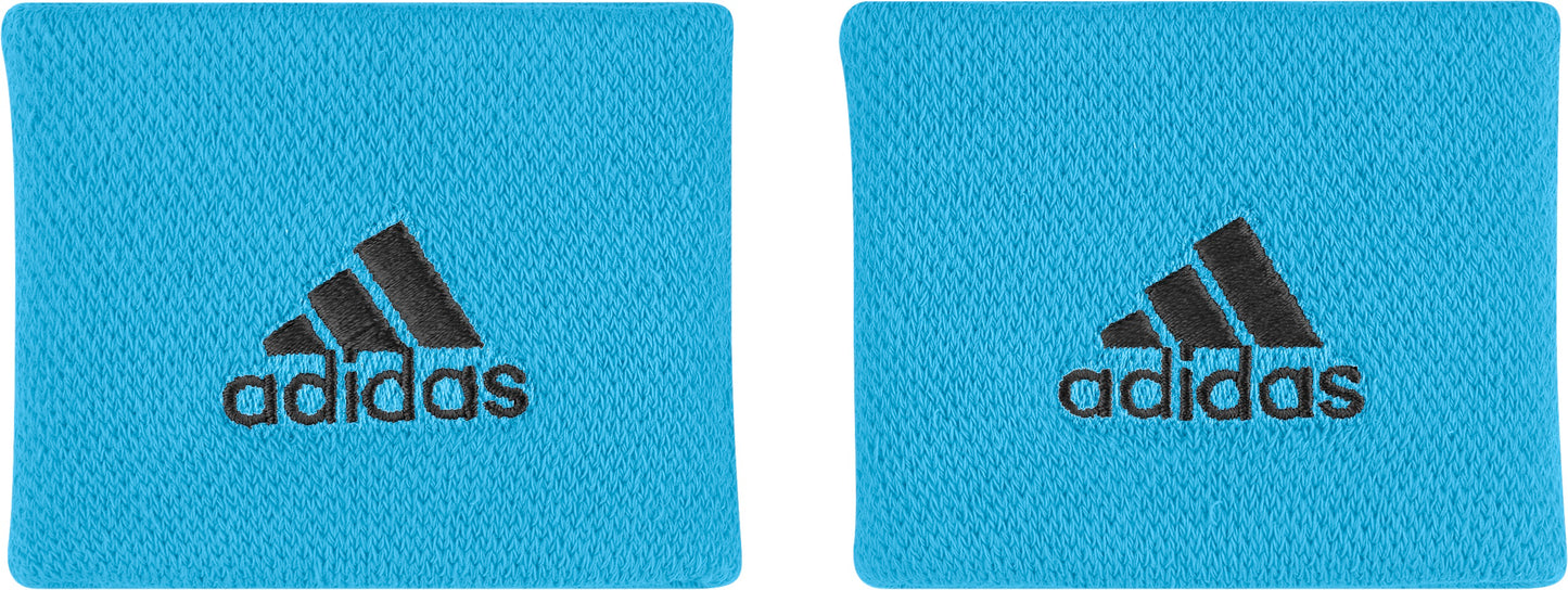 Adidas Wristbands Small (Bright Cyan/Black)