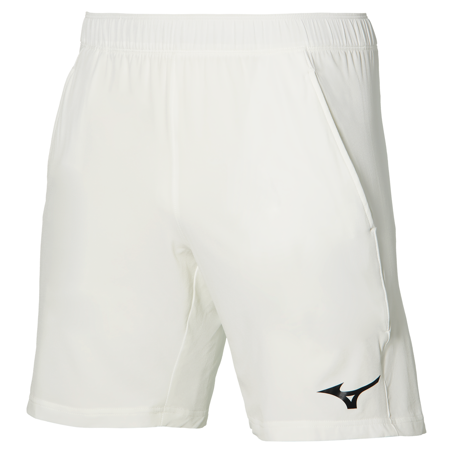 Mizuno 8" Flex Shorts (Mens, White)