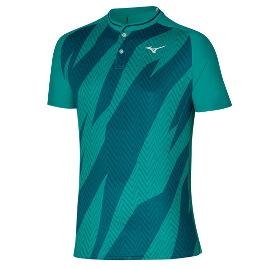 Mizuno Shadow Polo (Mens, Turquise)