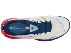 K-Swiss SpeedTrac Padel Shoes (Blanc De Blanc/ Blue Opal /Lollipop)