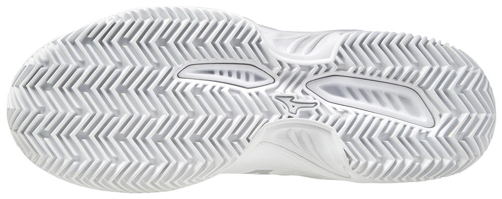 Mizuno Breakshot 3 CC Padel Shoes (Womens, White)