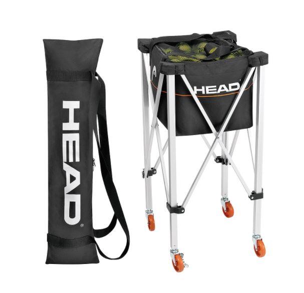 Head ball basket on wheels