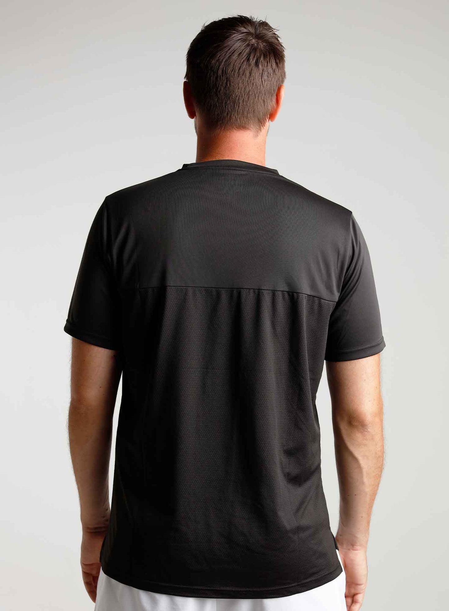 RS Padel Performance-T-Shirt für Herren (Schwarz)