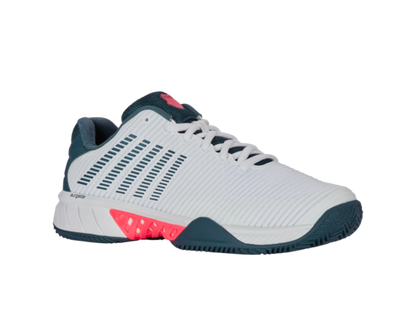 K-Swiss Hypercourt Express 2 Clay (White/Stargazer/Neon Blaze)