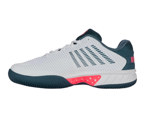 K-Swiss Hypercourt Express 2 Clay (White/Stargazer/Neon Blaze)