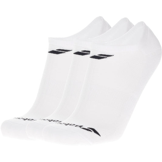 Babolat Invisible Ankle Socken (3er-Pack, weiß)