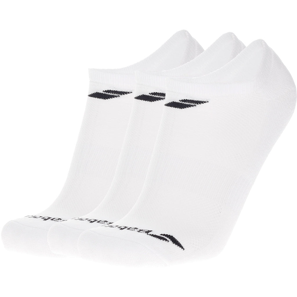 Babolat Invisible Ankle Socks (3-pack, white)