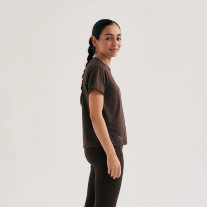 Cuera Oncourt Slit Top SS (Dark Brown)