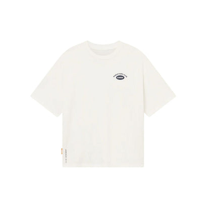 Cuera Offcourt Legacy Short Sleeve Tee (Off White/Navy)
