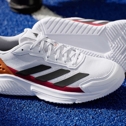 Adidas Courtquick Men (Cloud White/Core Black/Lucid Orange)