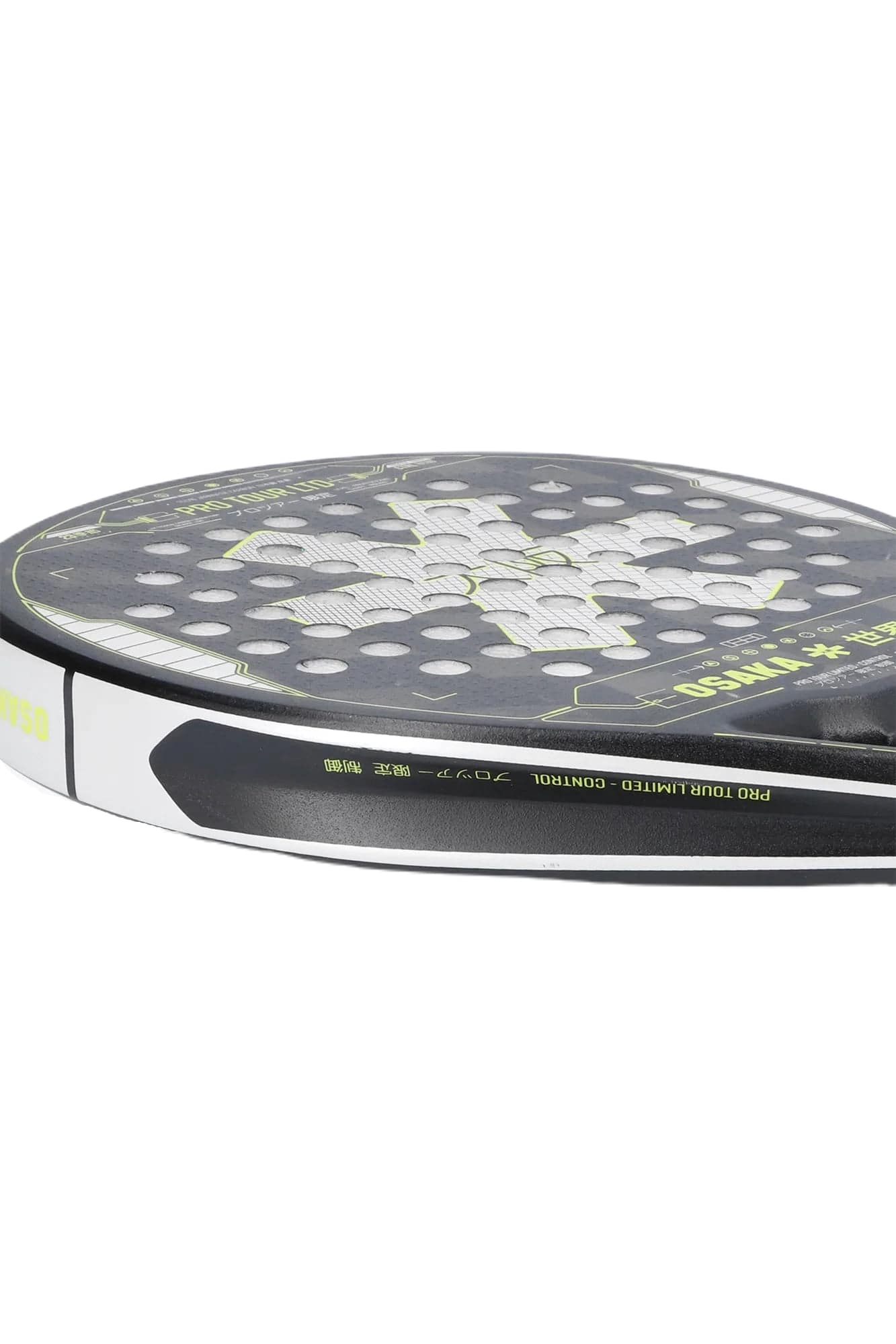 Osaka Pro Tour LTD Control 2023 Padel Racket (Grey/Lime)