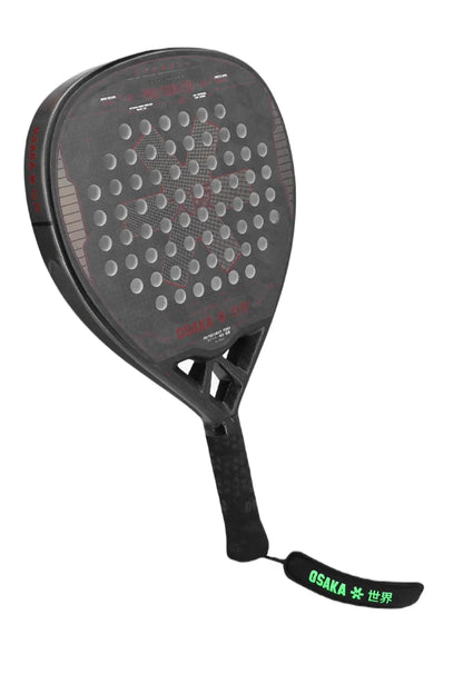 Osaka Pro Tour LTD Power 2023 Padel Racket (Black/Red)