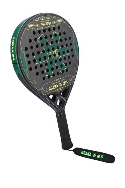 Osaka Pro Tour Control Touch 2023 Padel Racket (Green/Yellow)