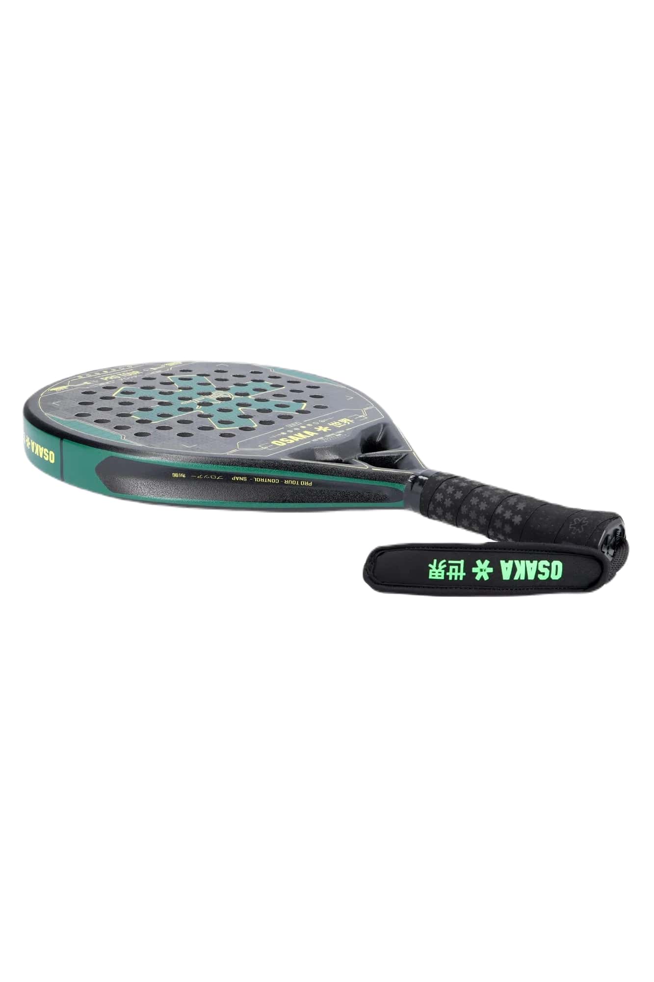 Osaka Pro Tour Control Touch 2023 Padel Racket (Green/Yellow)