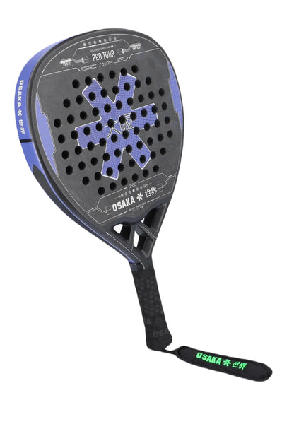 Osaka Pro Tour Power Touch 2023 Padel Racket (Purple/Sand)