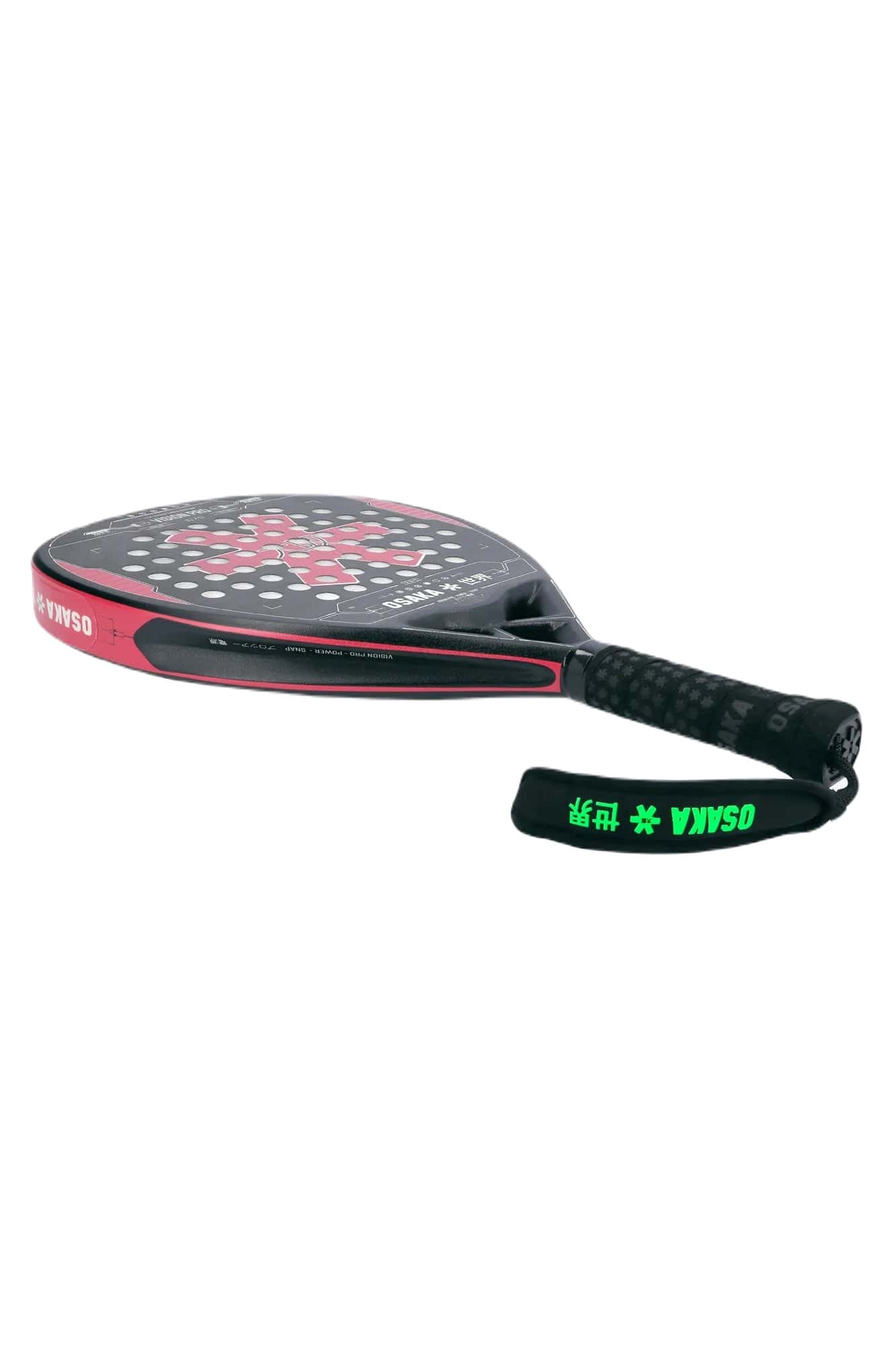 Osaka Vision Pro Power Snap 2023 Padel Racket (Maroon/Grey)