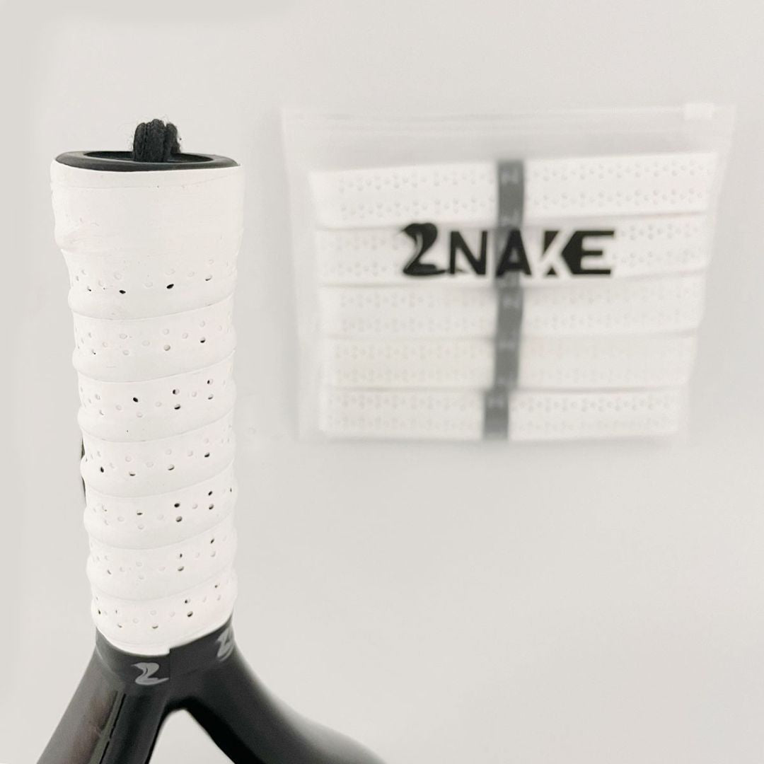 Znake Viper Padel Overgrips (5 pcs, White) padellife