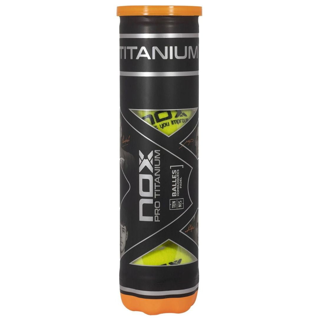 Nox Pro Titanium Padel balls (4 pcs) padellife