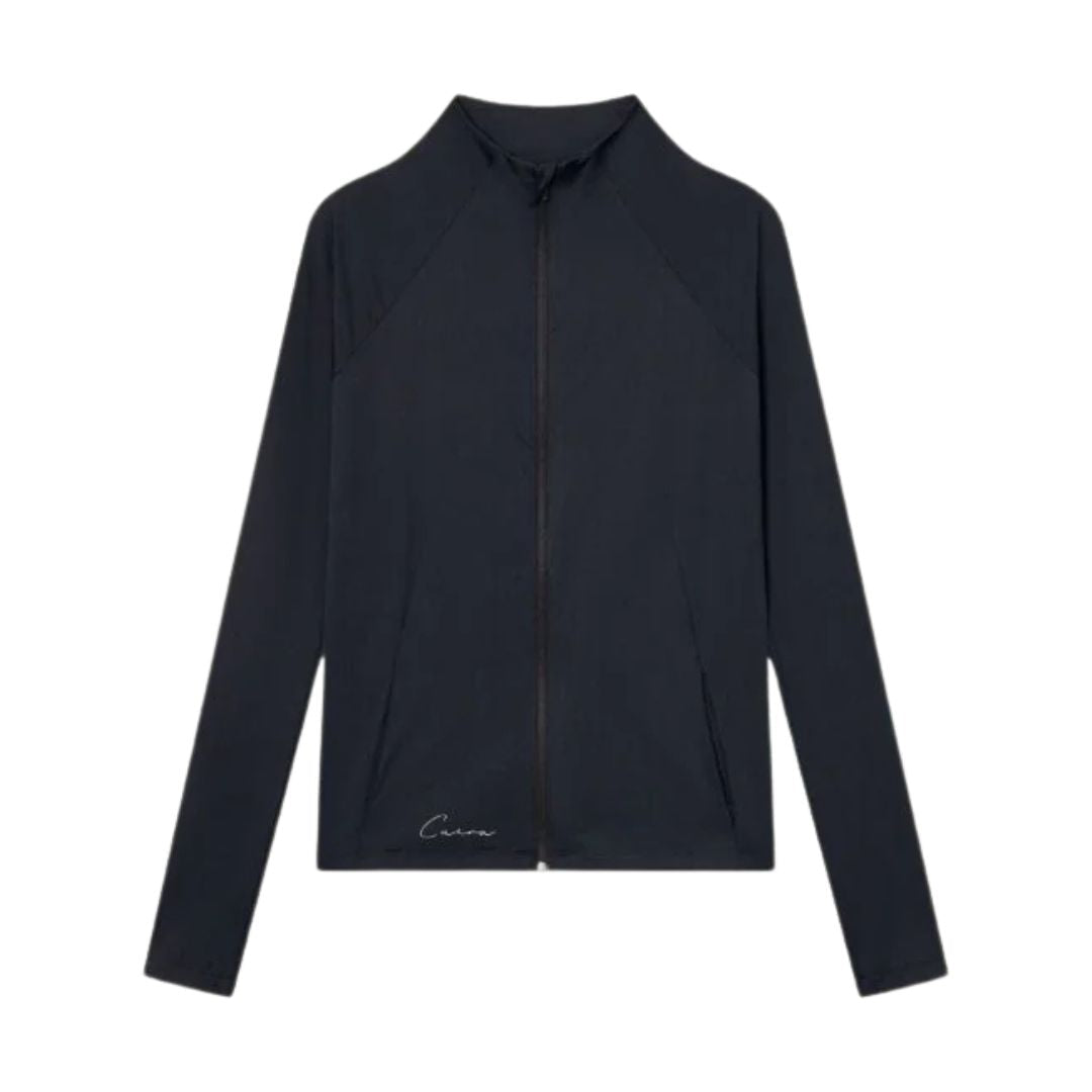 Cuera Active Zip Cardigan (Black)