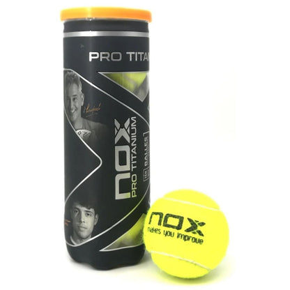 Nox Pro Titanium Padel Balls (3 pcs.) padellife