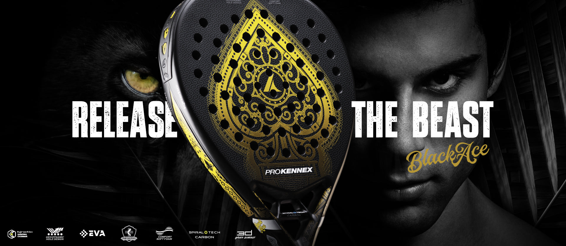 Pro Ace Racket Chart Pro Kennex Black Ace Padel Racket — Mypadellife.com
