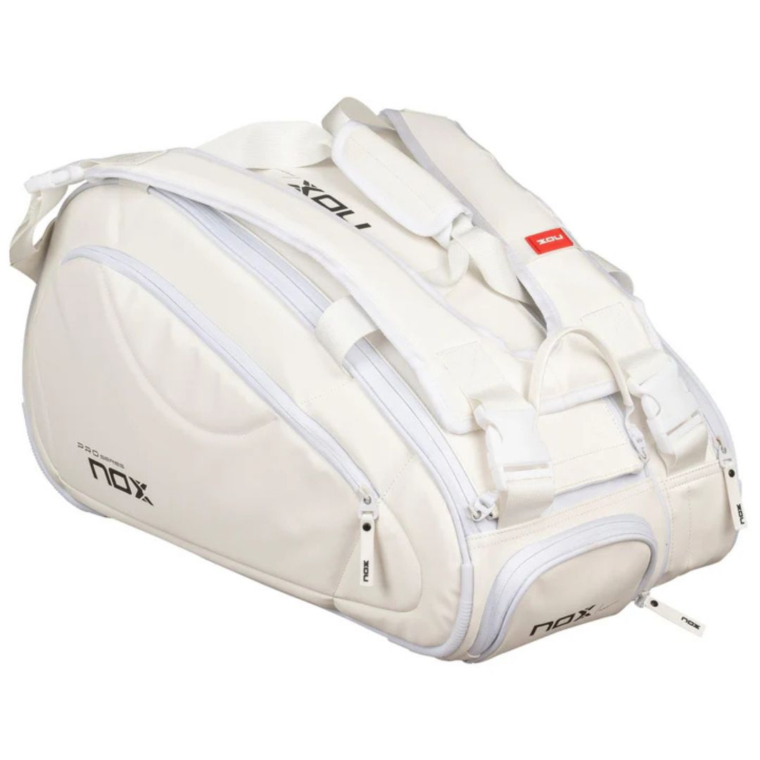 Nox Pro Series Padel Bag (White) padellife