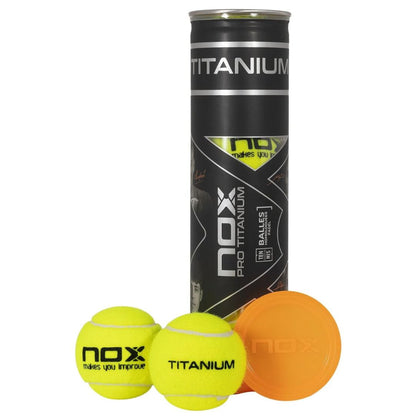 Nox Pro Titanium Padel balls (4 pcs) padellife