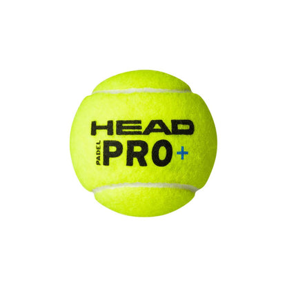 Head Padel Pro+ Padel Balls (3 Pcs.) padellife