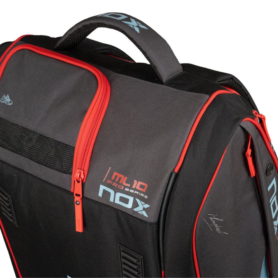 Nox ML10 Competition XL Compact Padel Bag (Black/Red) padellife