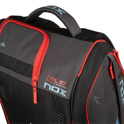 Nox ML10 Competition XL Compact Padel Bag (Black/Red) padellife