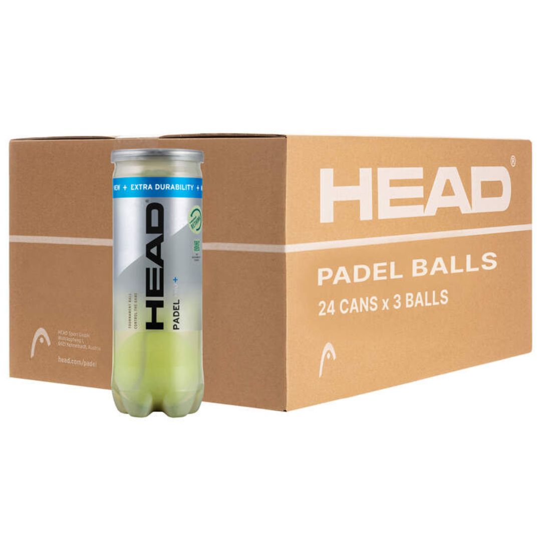 Head Padel Pro+ Padel Balls (3 Pcs.) padellife