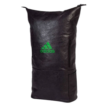 adidas backpack multigame Tonal 2026 Black rigid compartment guarantees optimal protection for your padel racket Adidas Multigame Backpack (Black/Green)
