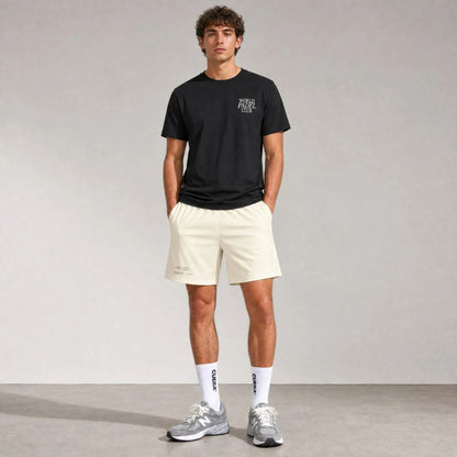 Cuera Active Globe Shorts (Off-White)