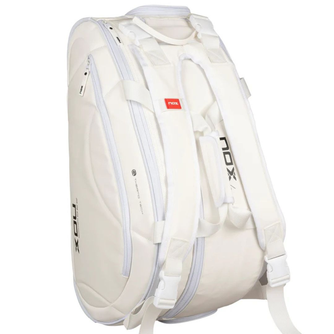 Nox Pro Series Padel Bag (White) padellife