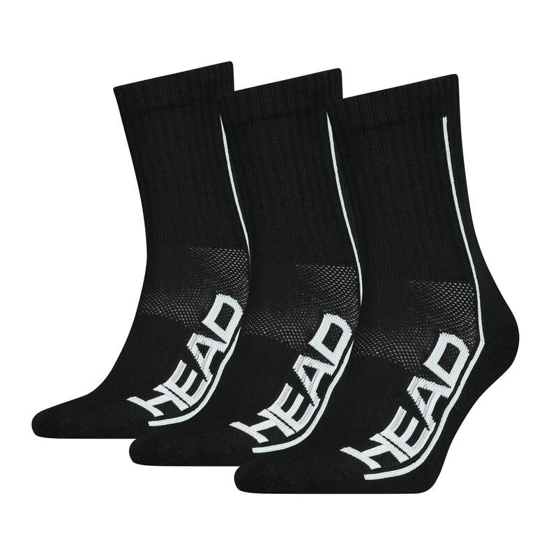 Head Performance Socks (3-Pack, Black)